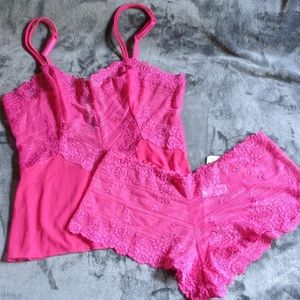 Pink Sexy Nighty Set